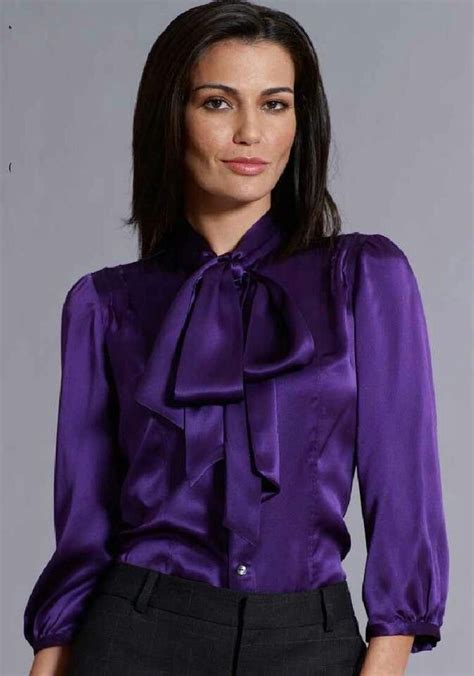 purple satin blouse satin blouses satin bow blouse