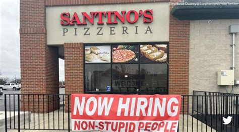 restaurants viral  hiring  stupid people signboard divides