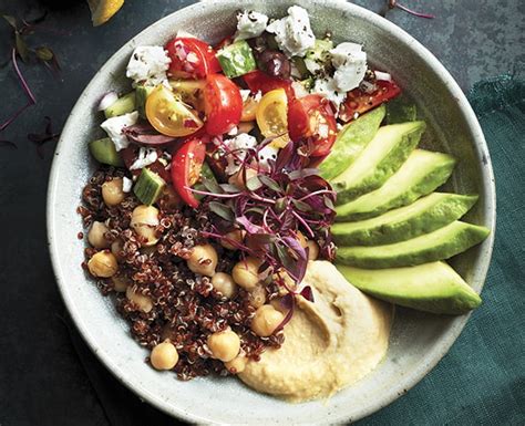 bol de quinoa  la mediterraneenne chatelaine