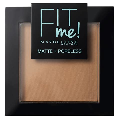 maybelline fit  matte poreless powder  caramel