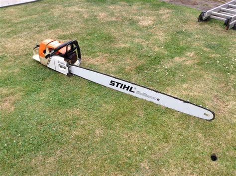 Stihl 084 Chainsaw 4ft Bar And Brand New Chain Like Ms660