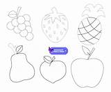 Frutas Molde Moldes Imprimi sketch template