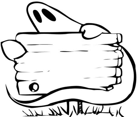 ghost coloring pages  print