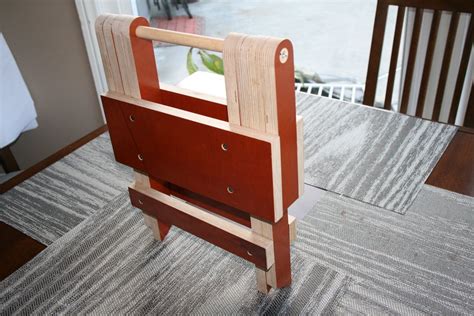 woodwork simple folding step stool plans  plans