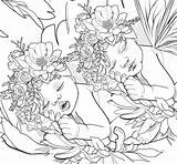 Newborn Caucasian Fairies Versions Pixie Drawings sketch template