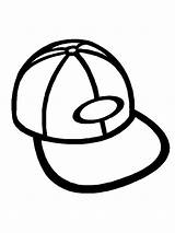 Hat Coloring Pages Winter Sun Sport Sunhat Hats Color Kids Template Coloringsun Getcolorings Choose Board sketch template