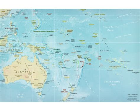 map   zealand pacific islands qld travel