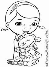 Mcstuffins Doc Lambie Hugs sketch template