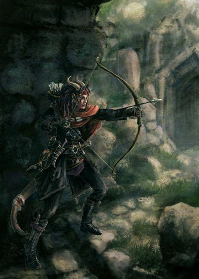 tiefling archer with images female demons dungeons