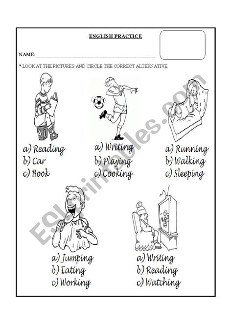 verbs esl worksheet  jeka