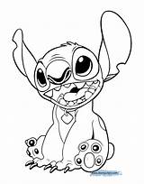 Coloring Pages Printable Stitch Disney Lilo Book Print sketch template
