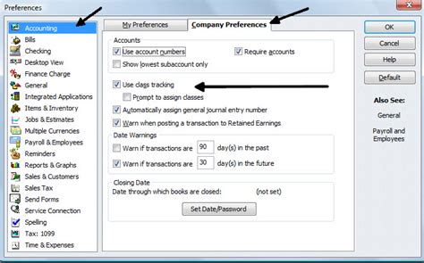 quickbooks class tracking  optimize business performance osyb number crunch
