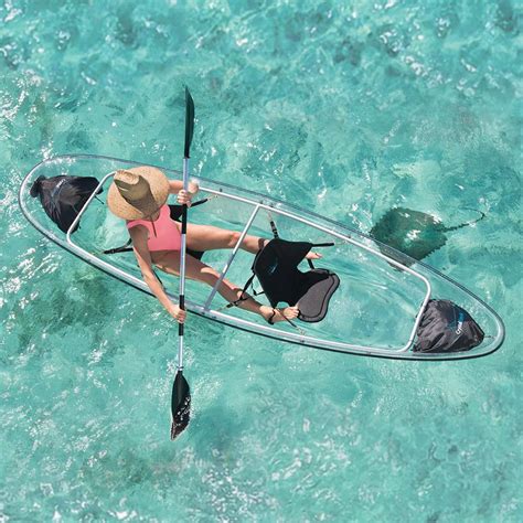 transparent canoe kayak hybrid