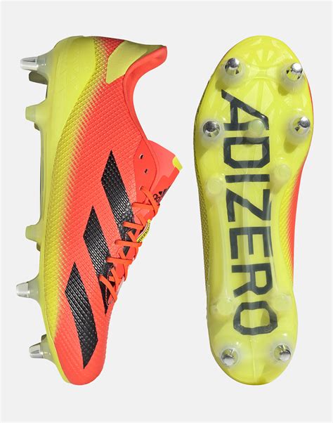 adidas adults rugby adizero rs soft ground red life style sports
