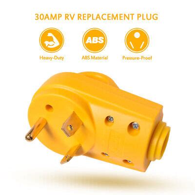 mictuning vamp heavy duty rv replacement male plug ergonomic grip handle ebay