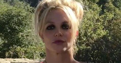 britney spears shares another amazing boob baring selfie