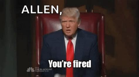 donald trump youre fired gif donald trump youre fired  apprentice discover share gifs
