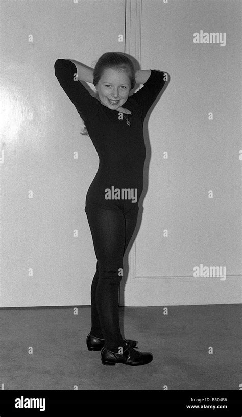 Lena Zavaroni 10 Year Old Girl Dancer Singer April 1974 Taken At Her