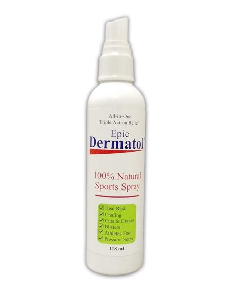 dermatol  ml natural sports spray amazoncouk health personal care