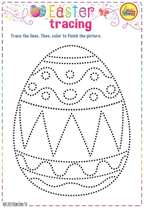 easter themed preschool printables  worksheets fine motor skills