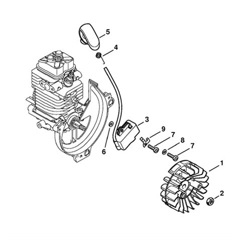 stihl km    engine km    parts diagram ignition system
