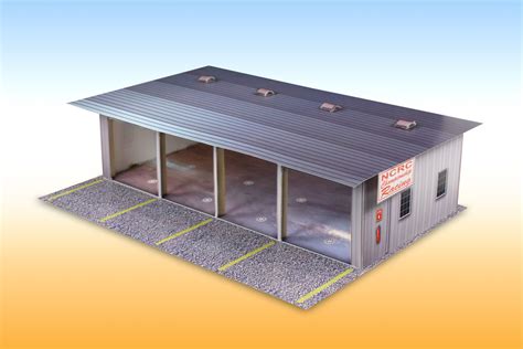stall pit garage photo real scale building kit   complete scale