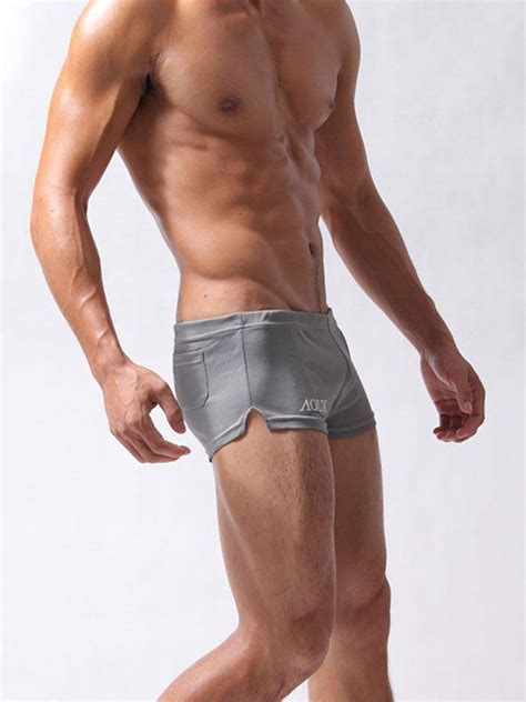 2018 Aqux Super Cool Tight Sexy Men S Gym Pants Shorts