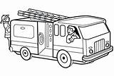 Truck Fire Coloring Pages Lego Printable Getcolorings Color sketch template