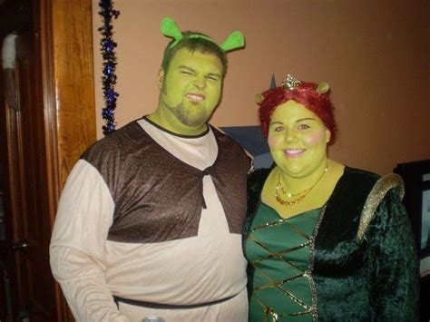 Princess Fiona And Shrek Homemade Halloween Couples Costumes My Xxx