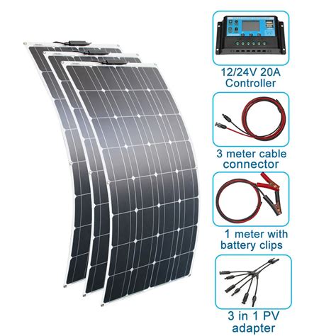 zonnepaneel kit     monokristallijne flexibele zonnepanelen voor solar