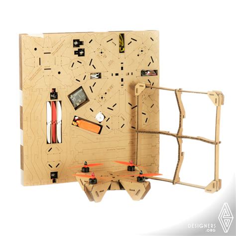 ahadrone kit cardboard drone designersorg