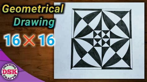 draw  geometrical drawing easy geometric designs step  step