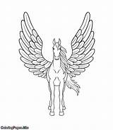 Pegasus Coloringpages Ius sketch template