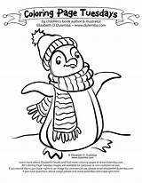 Coloring Pages Cool Printable Stuff January Color Penguin Antarctica Cute Things Christmas Print Kids Sheets Clipart Getcolorings Antarctic Animals Clip sketch template