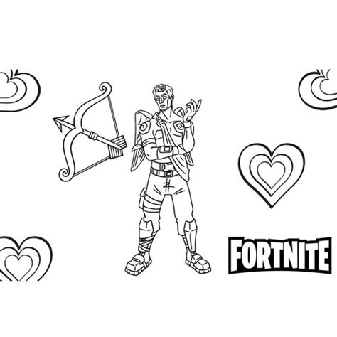 love ranger fortnite coloring page  kids   coloring pages
