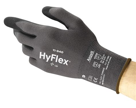 ansell hyflex   professional work gloves resistant mechanical