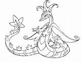 Pokemon Serperior Coloring Pages Mega Shinx Fakemon Fake Printable Project Template Getcolorings Megas Getdrawings Color sketch template