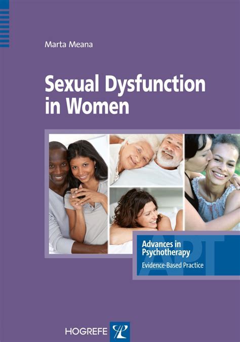Sexual Dysfunction In Women Hogrefe Publishing
