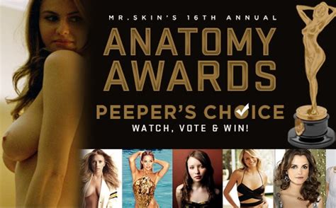 vote in the 2015 anatomy awards and win a gopro the nip slip