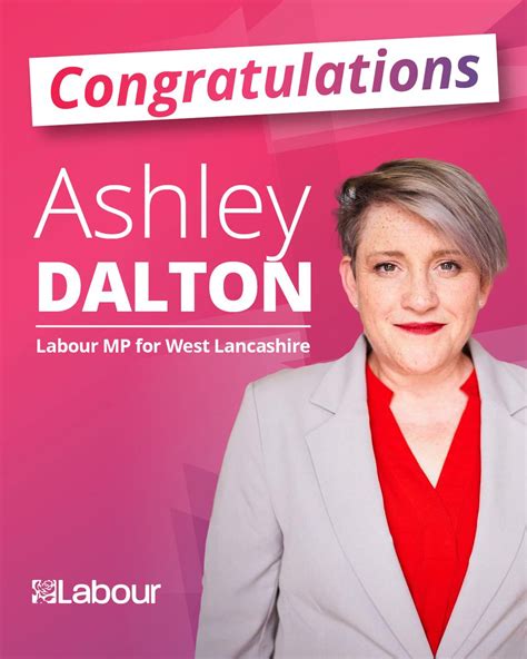 Lee Saunders On Twitter Rt Uklabour Congratulations To Ashley