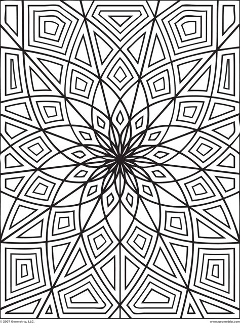 cool patterns coloring pages coloring home