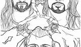 Coloring Pages Wwe Reigns Roman Printable sketch template