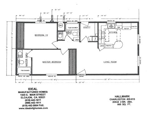 skyline mobile home floor plan floorplansclick