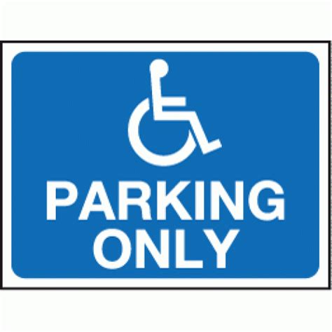 disabled parking  sign vehicle parking signs safety signs