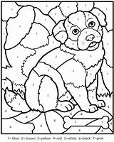 Color Number Coloring Pages Printable Kids Printables Library Clipart sketch template