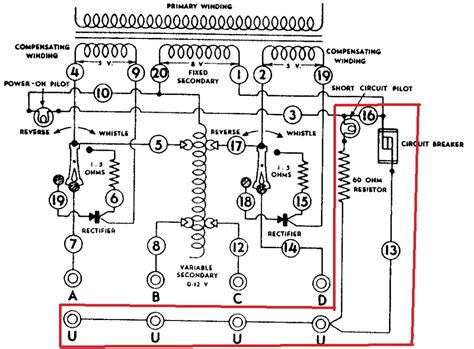 lionel zw transformer wiring schematic diagram