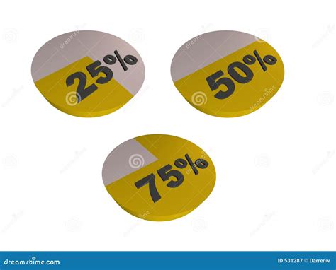 percent stock illustration illustration  share icon