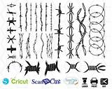 Wire Barbed Svg Fence Barb Western Tattoo Etsy Drawing Tatuajes Straight Choose Board Fencing Jail Spike Silhouette Sold sketch template