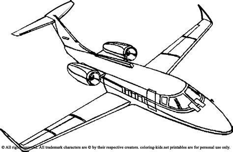airplane coloring page airplane coloring book  image  jet plane