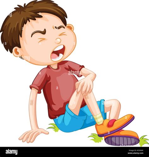 illustration child hurt high resolution stock photography  images